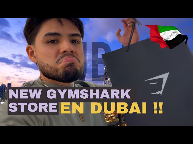 New Gymshark Store Dubai - Fui a la inauguración y esto pasó... 2025 EAU