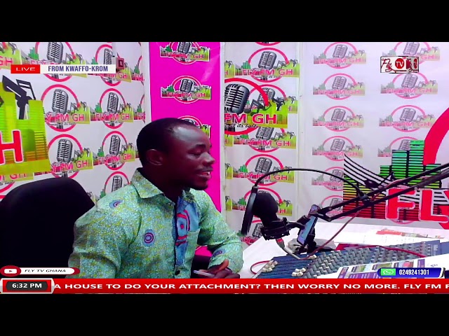 Fly News @ 6pm with  Nana  Kwame Addo  [[[08-01-2025]]]]