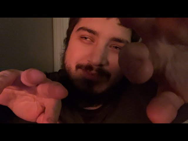 Blind Man ASMR - Close Up Hand Movements and Hand Sounds To Help You Relax and Fall Asleep