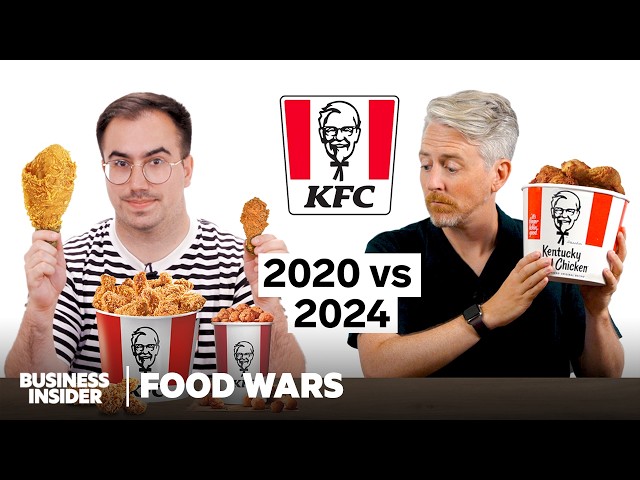 US vs UK KFC 2020 vs 2024 | Food Wars | Insider Food