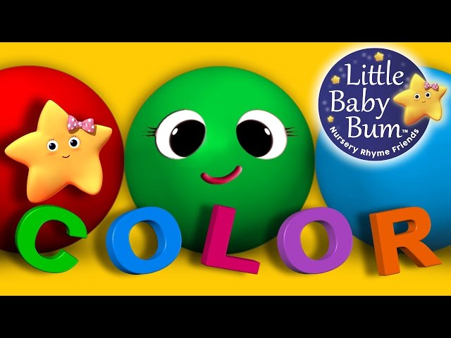 Learn Colors & Objects | Nursery Rhymes for Babies by LittleBabyBum - ABCs and 123s