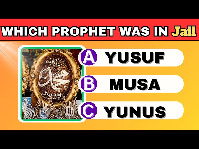 Guess The Prophet Quiz | Part 1 | Fun Quiz For Kids