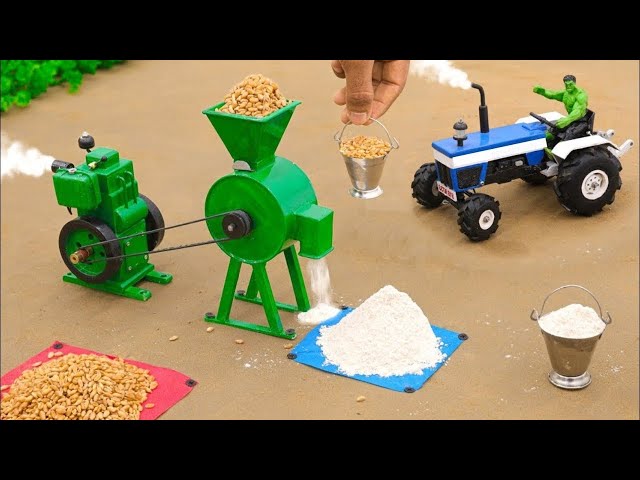 Diy diorama making mini motor water pump science project @SanCreator1