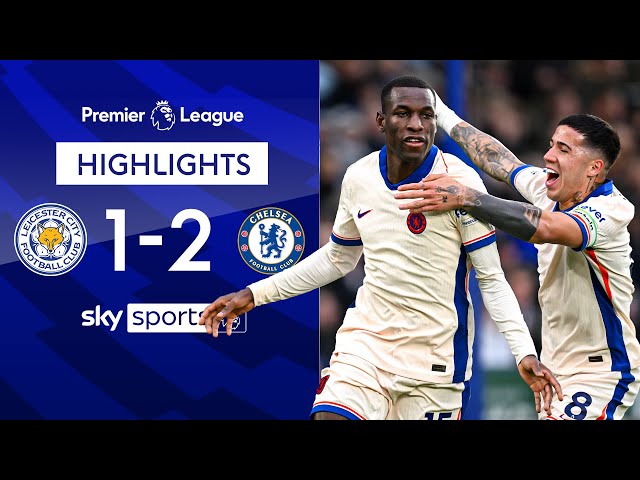 Jackson & Fernandez give Maresca perfect Leicester return! | Leicester 1-2 Chelsea | EPL Highlights