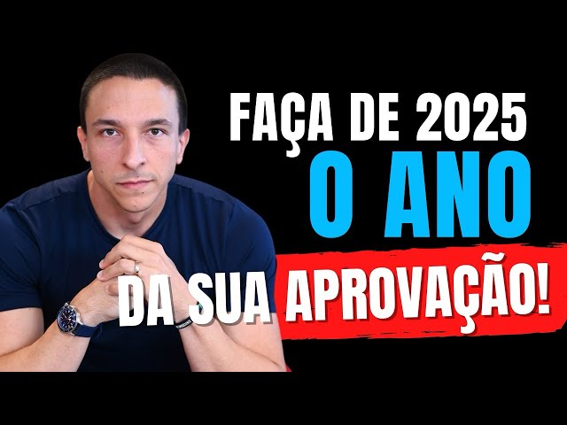 O SEGREDO para ser APROVADO em Concursos Públicos em 2025! Acelere a sua Aprovação | Thiago Pereira