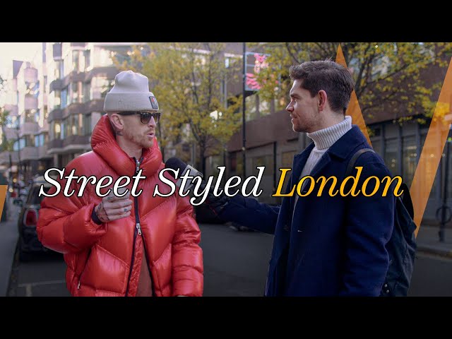 Top Men's Fashion Trends in London 2025 | Street Styled