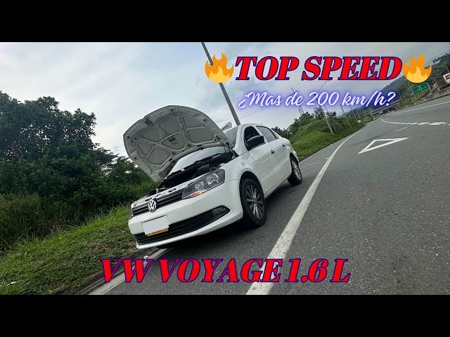 TOP SPEED VW VOYAGE 1.6 L (+CLIMB) More than 200 km/h? 💥 | GADO MOTOR 🏁