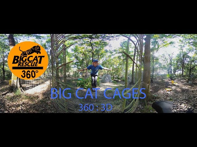 3d 360 Look at Big Cat Rescue Cage