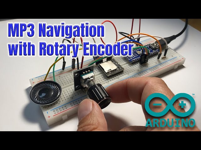 Arduino Magic: Navigating MP3 Files with Rotary Encoder | MP3 Player Project Series