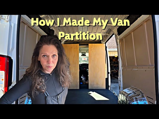 Van Build | How I Made My Van Partition (Ep. 6 Ram Promaster 136" High Roof)