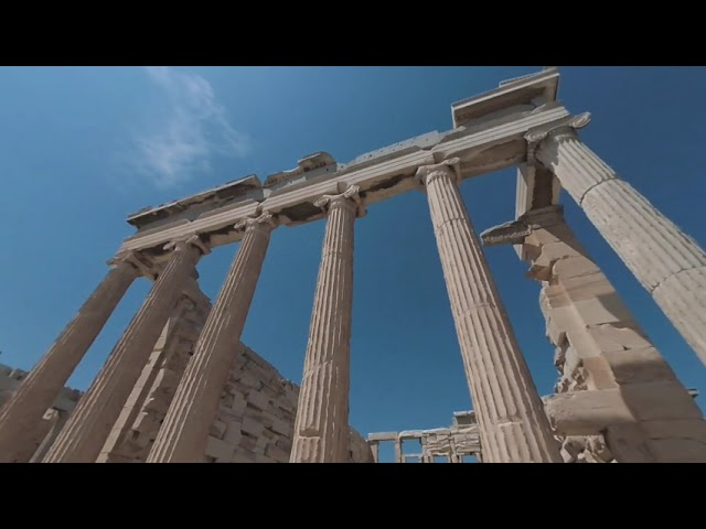 acropolis parthenon athens greece archaeology 3d vr180 vr 180 thetrek 3 17 st