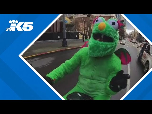 'Fluffy the Dragon' injured in hit-and-run crash