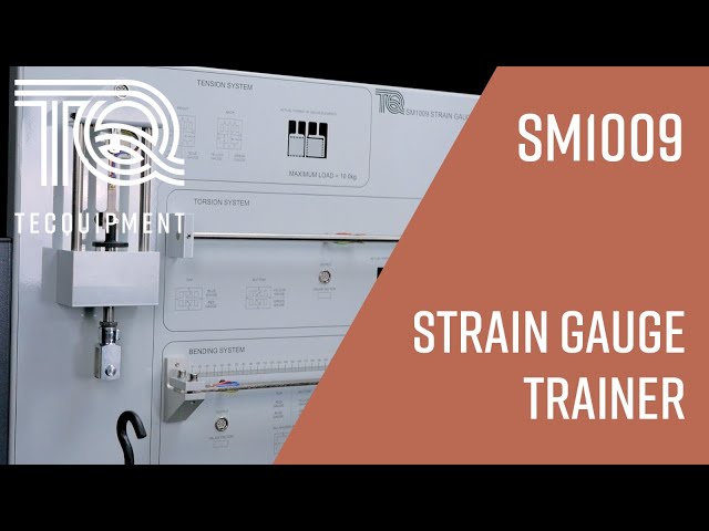 Strain Gauge Trainer (SM1009) - Materials Testing and Properties - TecQuipment