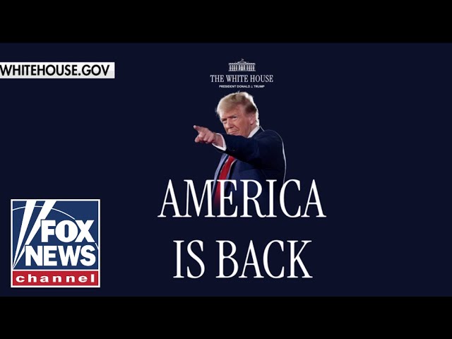 White House website debuts new look: 'America is back'