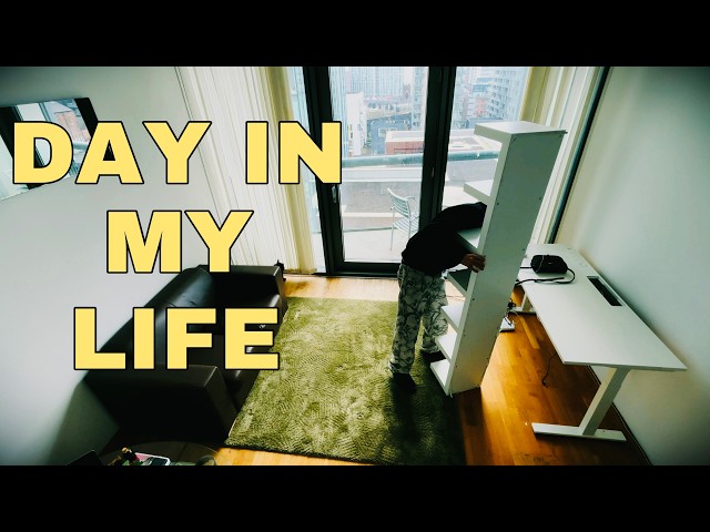 REALISTIC DAY IN MY LIFE LIVING ALONE AT 22 | Cinematic vlog, Motivation & Home Decor