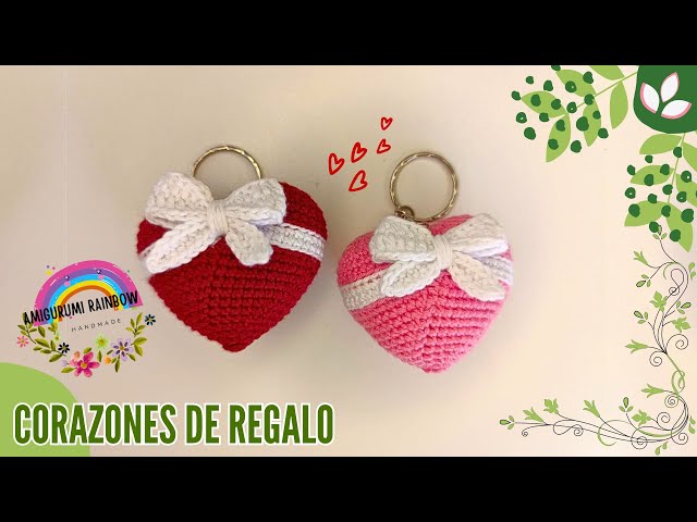 Pasé días comparando mis CORAZONES DE REGALO crochet vs el resto y esto es lo que logré