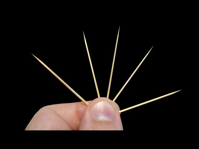 Life hacks for toothpick