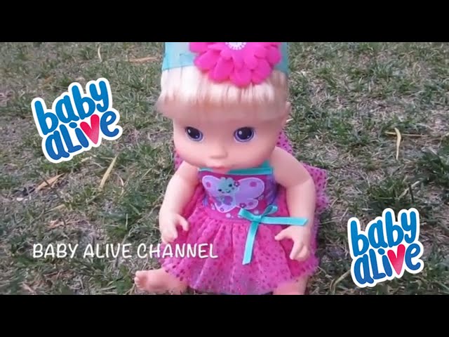 MAGIC!  Maddy and Elsa are visited by a Magical BABY ALIVE Twinkle Fairy! Throwback Video