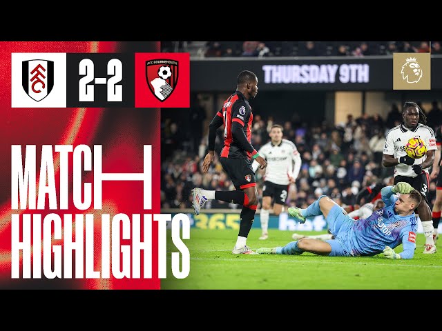 Ouattara scores at the death AGAIN to rescue another crucial point | Fulham 2-2 AFC Bournemouth