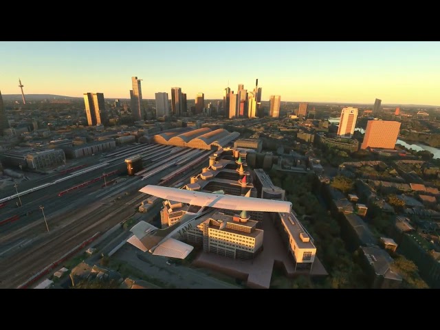 Microsoft Flight Simulator 2020 - Cessna Skylane 182 over Frankfurt Germany