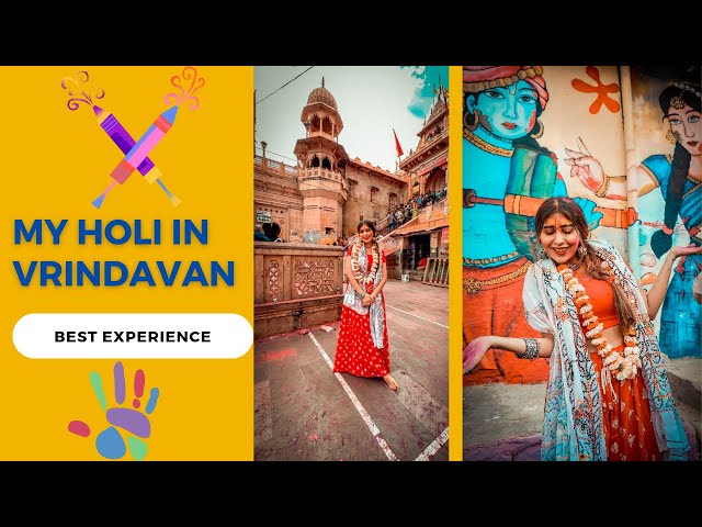 Holi Ka Anand In VRINDAVAN | Holi Vlog