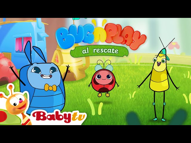 ¡ Bug'n' Play al rescate ! Nuevo programa comienza el 3 de junio solo en @BabyTVSP