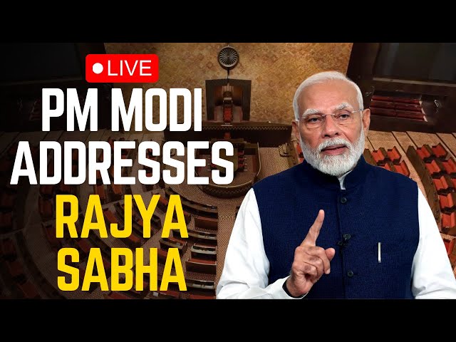 Modi LIVE: PM Modi Addresses Rajya Sabha | Motion of Thanks | Parliament Budget Session 2025 | BJP