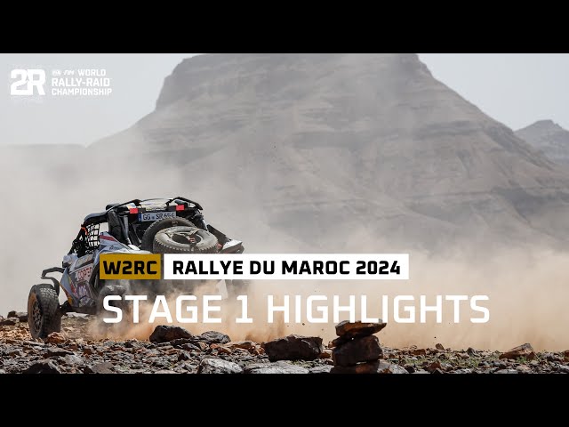 Stage 1 Highlights - Rallye du Maroc 2024 - #W2RC