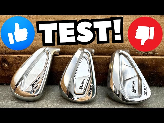 Don't buy New Irons without watching this Test of the New Srixon ZXi7, ZXi5 and ZXi4...