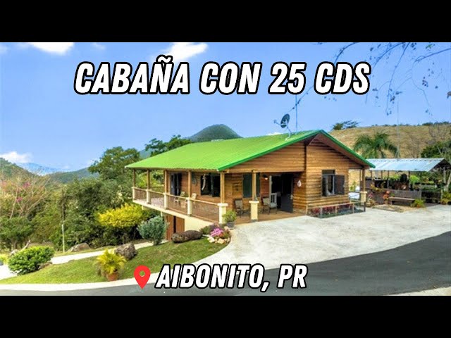 Finca en Aibonito con Cabaña y 25 cuerdas!! Perfecta para Proyecto de Airbnb o Glamping