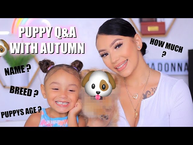 MEET MY NEW PUPPY !! | Q&A W MY 3 YEAR OLD