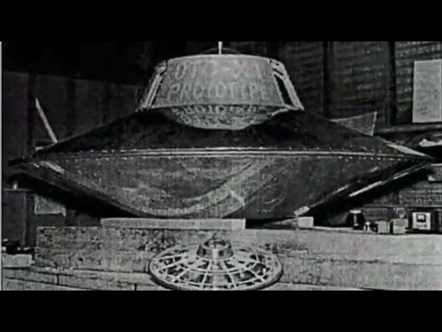 The world’s first flying saucer - Nikola Tesla - The world's first man who made UFO?