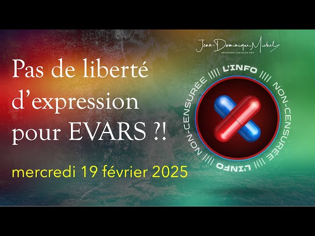 Pas de liberté d'expression pour EVARS ?!