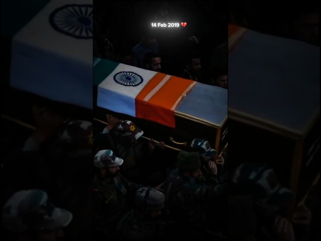 Black Day 💔 || Worst Day for indian army 🖤 #sad #pulwamaattack #pulwama #army #indianarmy #india