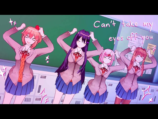 [MMD DDLC] Can't Take My Eyes Off You