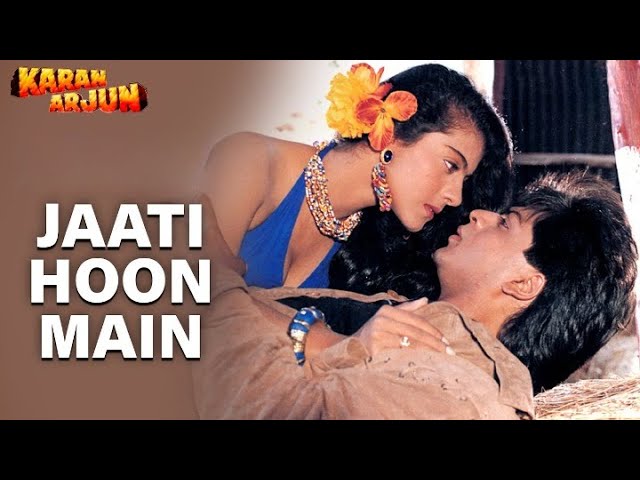 Jaati Hoon Main | Karan Arjun | Shahrukh Khan | Kajol | Kumar Sanu | Alka Yagnik | 90's Love Song