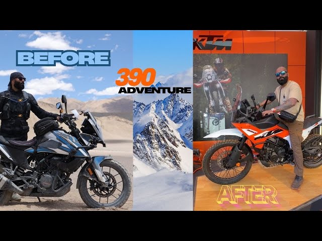 2025 KTM 390 ADVENTURE finally BOOKED 💥