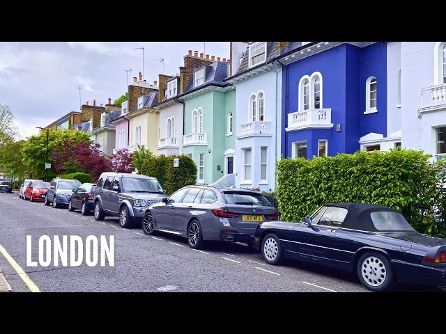 Most Expensive streets of London | Notting Hill & Kensington | London Walk