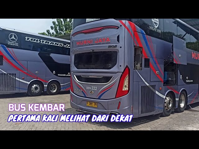 BUS MURNI JAYA DOUBLE DEKER TERNYATA MEWAH BANGET🥰