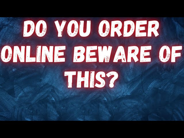 Do you order online beware of this: Enter to win inside.