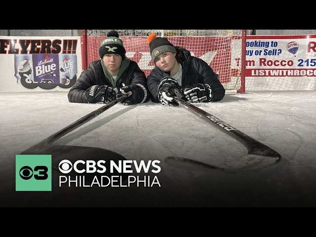 Fox Chase, Philadelphia family transforms backyard into ice rink