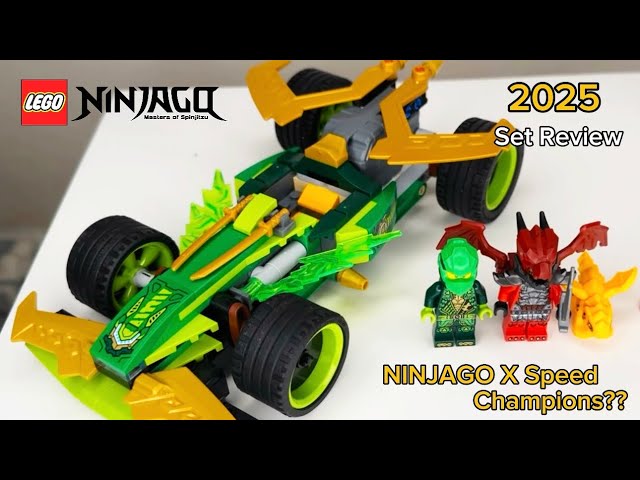 Lloyds Pull Back Race Car | NINJAGO Jan 2025 set 71828 review