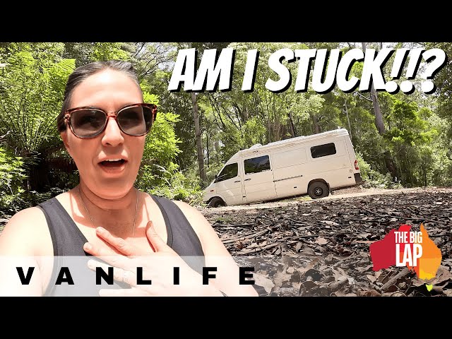 What NOT to Do in Solo Vanlife: My Dirt Road Disaster! (Dunalley | White Beach) #solofemalevanlife