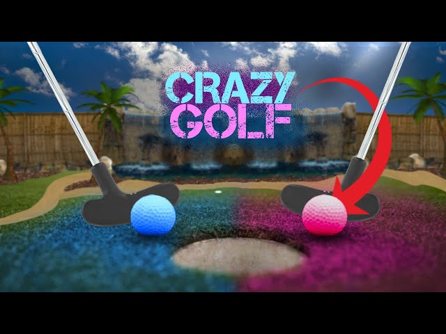 *BOYS vs GIRLS* CRAZY GOLF with Sister and Cousins | Inca Island Adventure Golf The Ridge