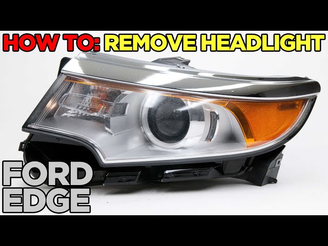 How to Remove: Ford Edge Headlight 2011-2014