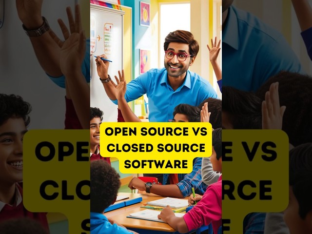 open-source vs closed-source software