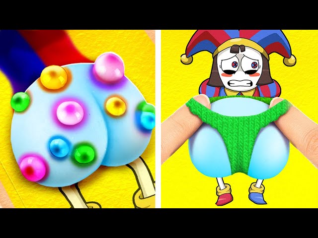 Rescue POMNI from PIMPLES😱 *Amazing Digital Circus Makeover*