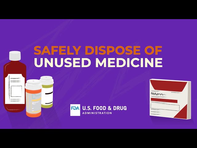 How to Safely Dispose of Unused or Expired Medicine