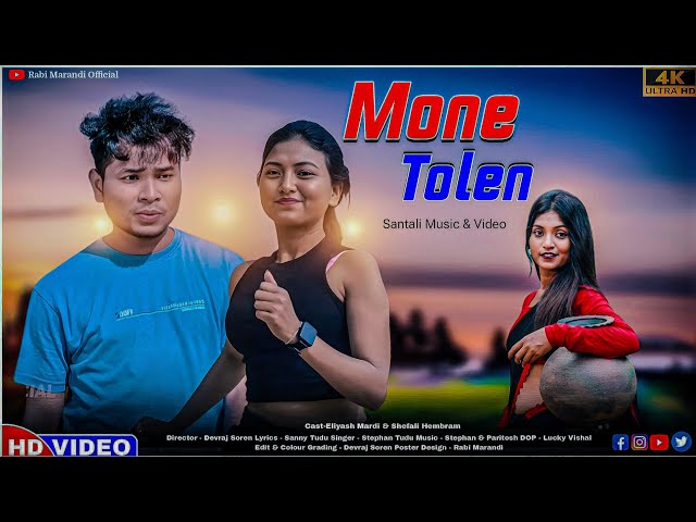 MONE TOLEN || ROMEO BASKEY ||SHEFALI HEMBROM || NEW SANTHALI ROMANTIC VIDEO 2025 #santali