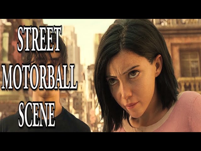 Street Motorball Scene | Alita: Battle Angel (2019) Original Movie Clip 4K UHD